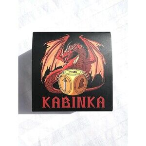 New Kabinka Spinner Dice for RPG DND Unique Metal Ancient Silver NIB‎ Game piece